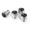 For Subaru FORESTER IMPREZA LEGACY LEVORG OUTBACK STI TRIBECA WRC WRX XV 4PCS Car Wheel Tire Valve Stem Caps PP222