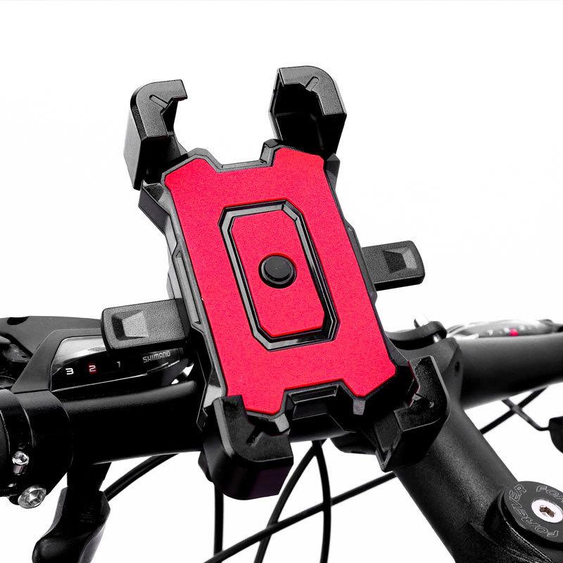 Electric Bike Phone Holder for Delivery Motorcycle Electric Bicycle Rider Anti-Shock Navigation Mount