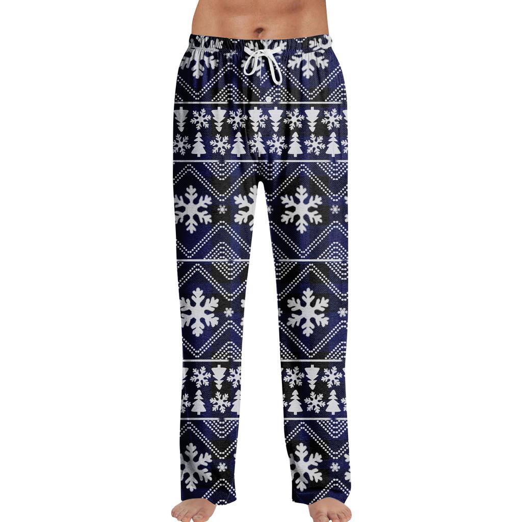 Anime Pajama Pants Sleepwear Casual Drawstring Elastic Waist Pants Comfy Straight Yoga Loose Trousers