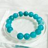 Splendido Bracciale Naturale in Amazzonite e Quarzo Fantasma Bianco - Regalo Perfetto per Donne