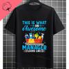 Funny Astronaut  Vacuum Cleaner Space Graphic Tshirt Short Sleeve 100 Cotton Round Neck Humor Style Casual Fashion Tshirt