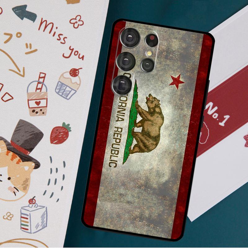 Los Angeles California Case For Samsung Galaxy S23 S22 Ultra S21 S20 FE S9 S10 S22 Plus Note 20 Note 10 Plus Cover
