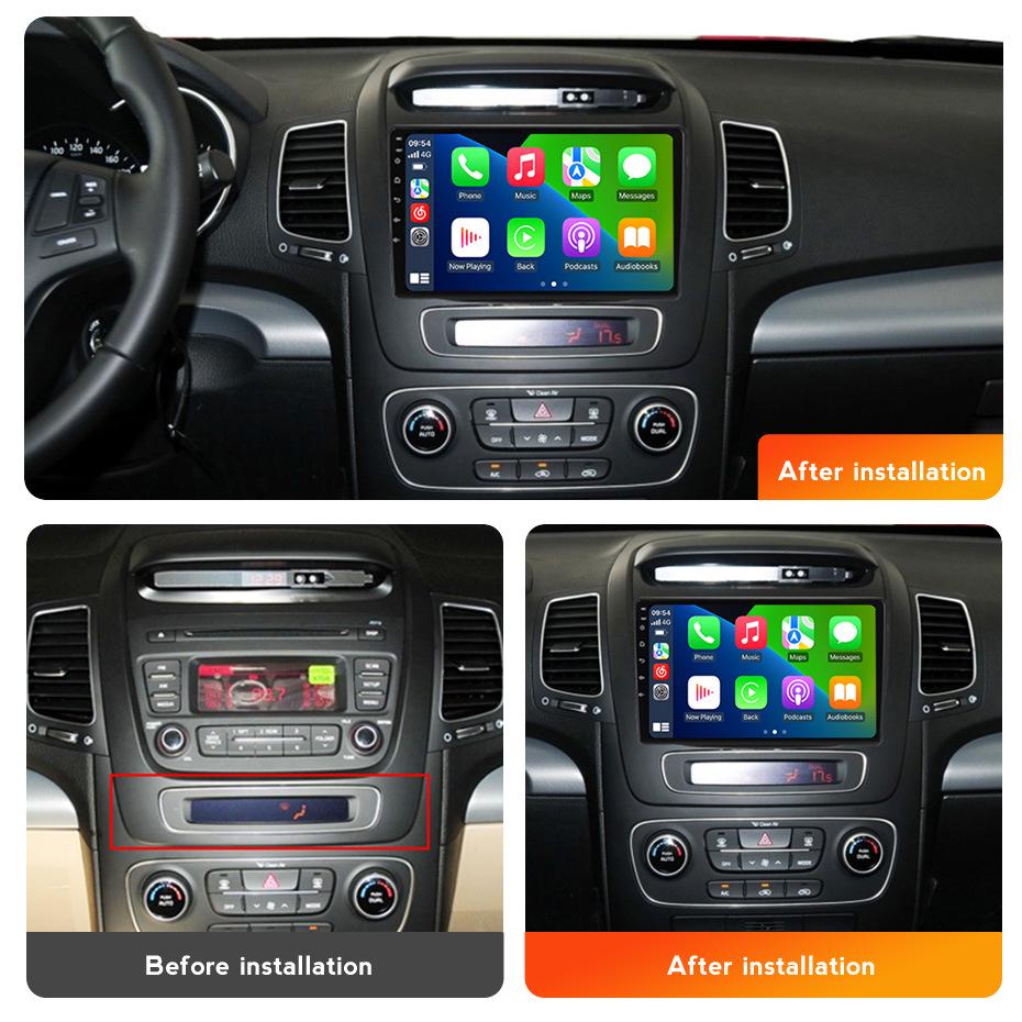 Android Navigation & CarPlay System for 2013-2014 KIA Sorento Central Control