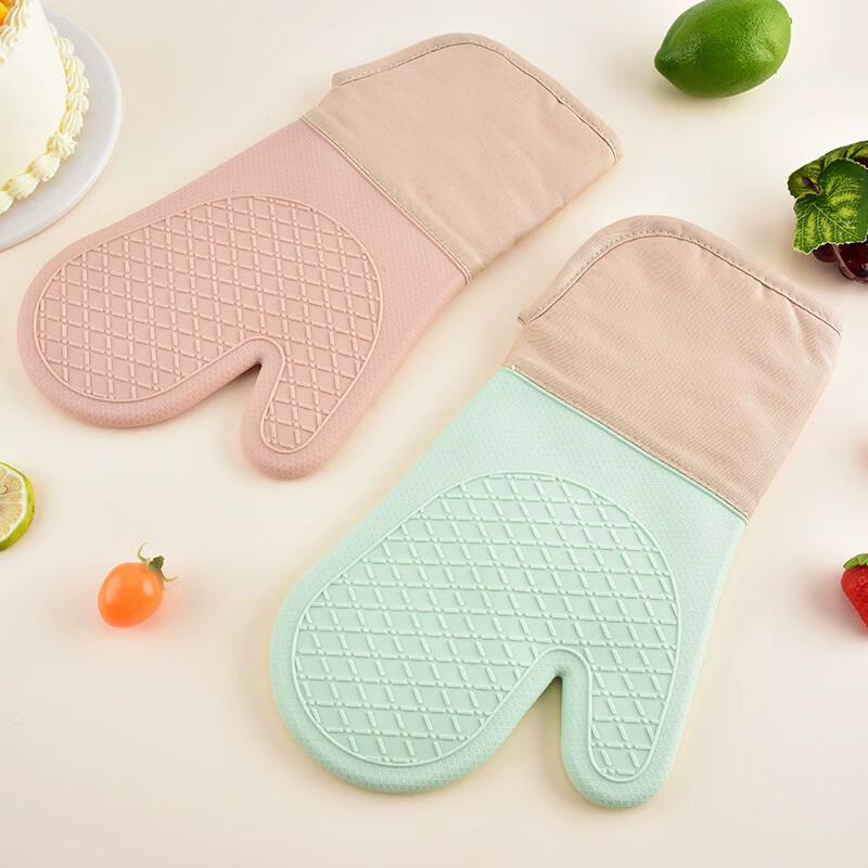 MDNG Heat Resistant Silicone Oven Mitts