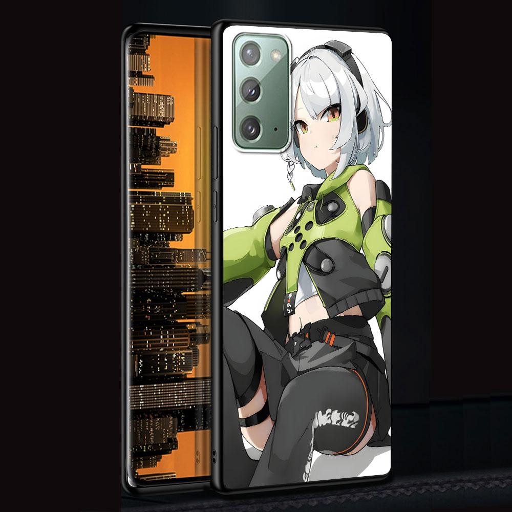 

Anby Demara Zenless Zone Zero Case for Samsung Galaxy Note 20 Ultra 10 Plus 9 8 TPU Phone Cover Note 10 Lite Black Soft Shell Samsung Note 8