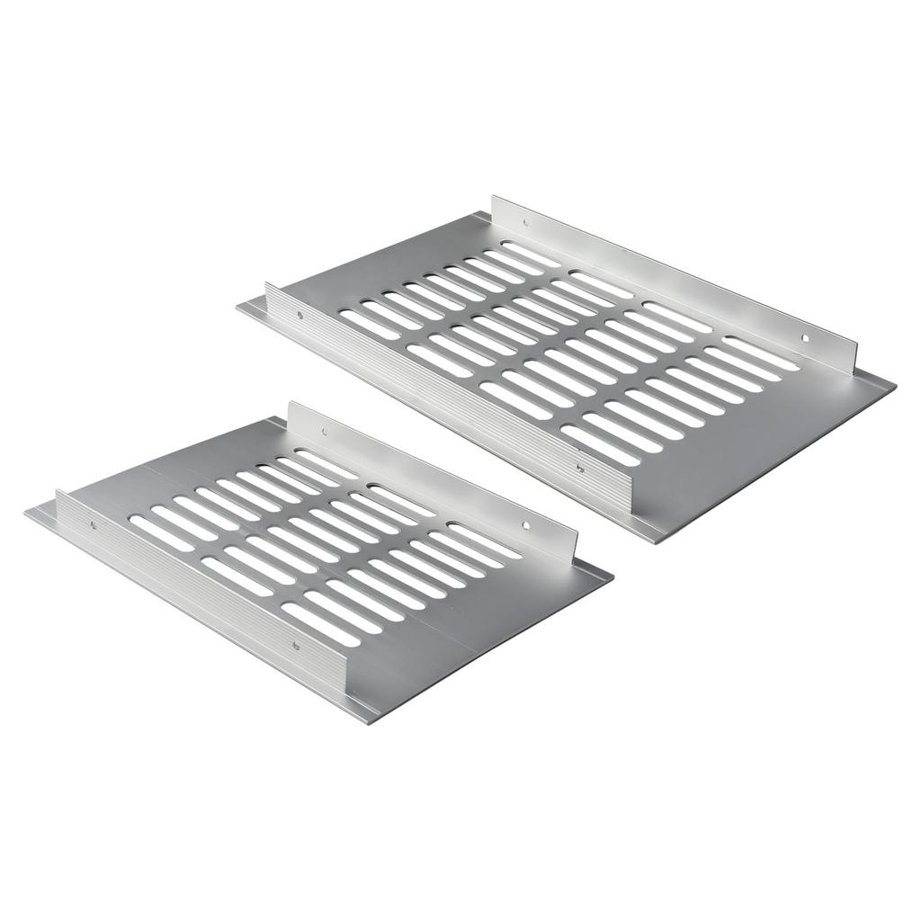 150mm Rectangular Cabinet Wardrobe Air Vent Grille Ventilation-Cover Air Vent Perforated Sheet Web Plate Home Improvement
