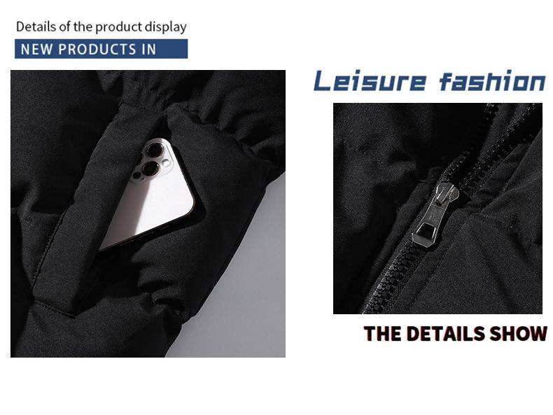 Men's and Women's Winter Casual Stand Collar Cotton Jacket - Thick, Loose Fit for Couples or Students