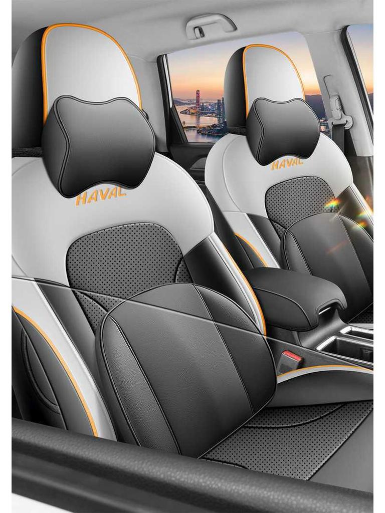Haval M6 PLUS Full-Coverage Smart Seat Covers: All-Season Leather Cushions