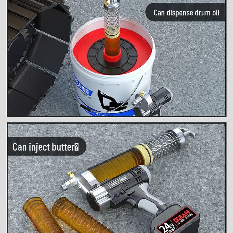 Jixiong 24V Dual-Use Electric Grease Gun Kit