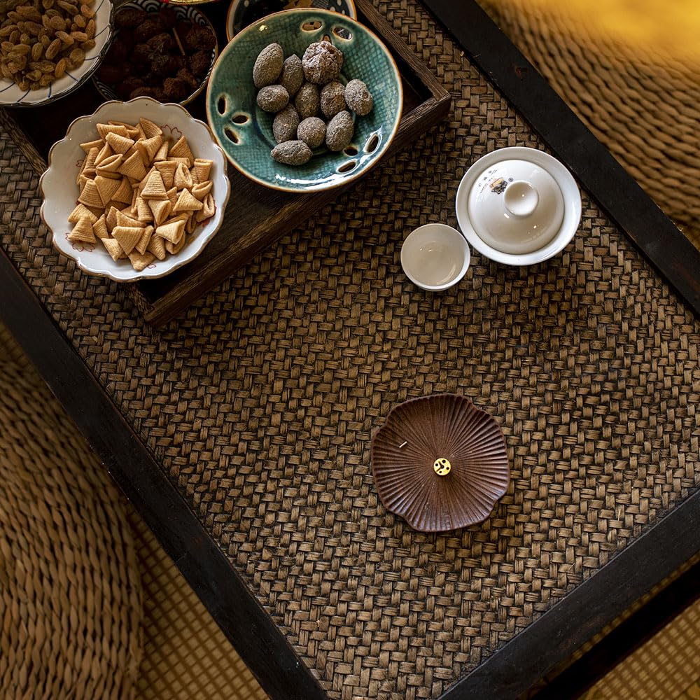 Bombinate Incense Holder, Koi (Carp) Lotus Design, Stylish Incense Burner for Buddhist Altars, Cute Incense Burner