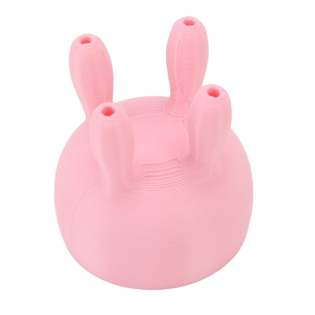 Roseate Cow Udder Milk Carton Cap Reusable Plastic 3D Printing Milk Carton Pouring Cap Diverter for Kitchen