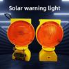 High Brightness LED LED Strobe Construction Light Solar Barricade Warning Light  Outdoor