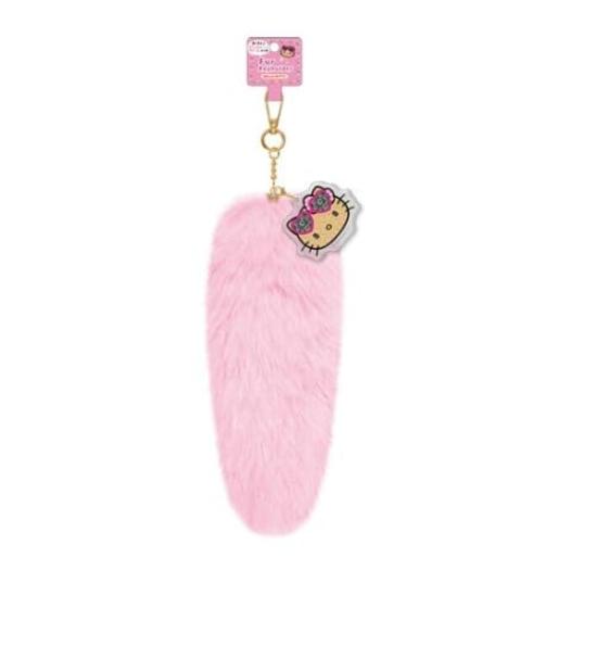 

Sanrio Fur Keychain Hello KittyPink
