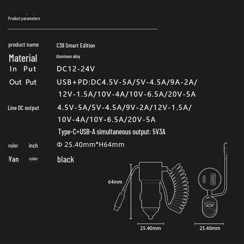 Newman Car Charger for Huawei, OPPO, Honor, Xiaomi, Apple 15