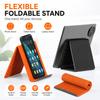 Foldable Silicone Phone Tablet Laptop Stand Flexible Multi-angle Adjustable Universal Portable Holder For Desk, Bed, Travel Anti