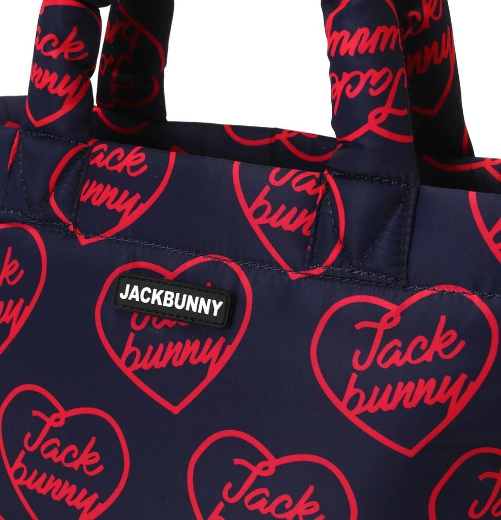 Muster Tragetasche Golf große Kapazität FR [Jack Bunny] (Herzdruck) / / 262-4281100 120_Marineblau