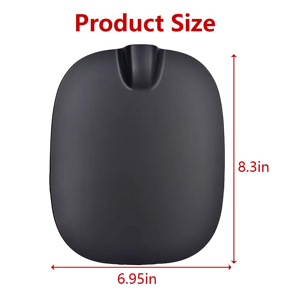 

For 2019-2025 Chevrolet Silverado 1500 LTD Crew Cab Pickup models Black Fuel Gas Tank Filler Door Lid Cover Flap Cap Accessories