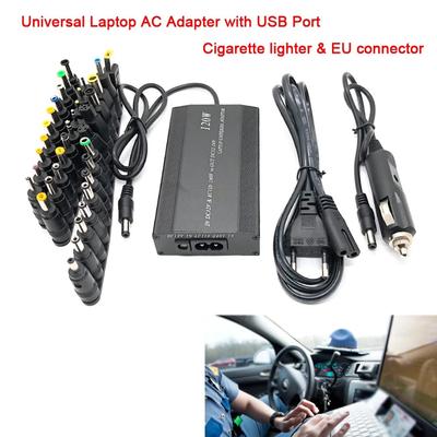Car Laptop Power Adapter 120W EU Plug with 34 Connectors
