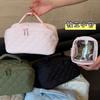 Women Large-capacity Make Up Bag Diamond-shaped Cosmetic Bag Hand-held Travel Toiletry and Storage Bag