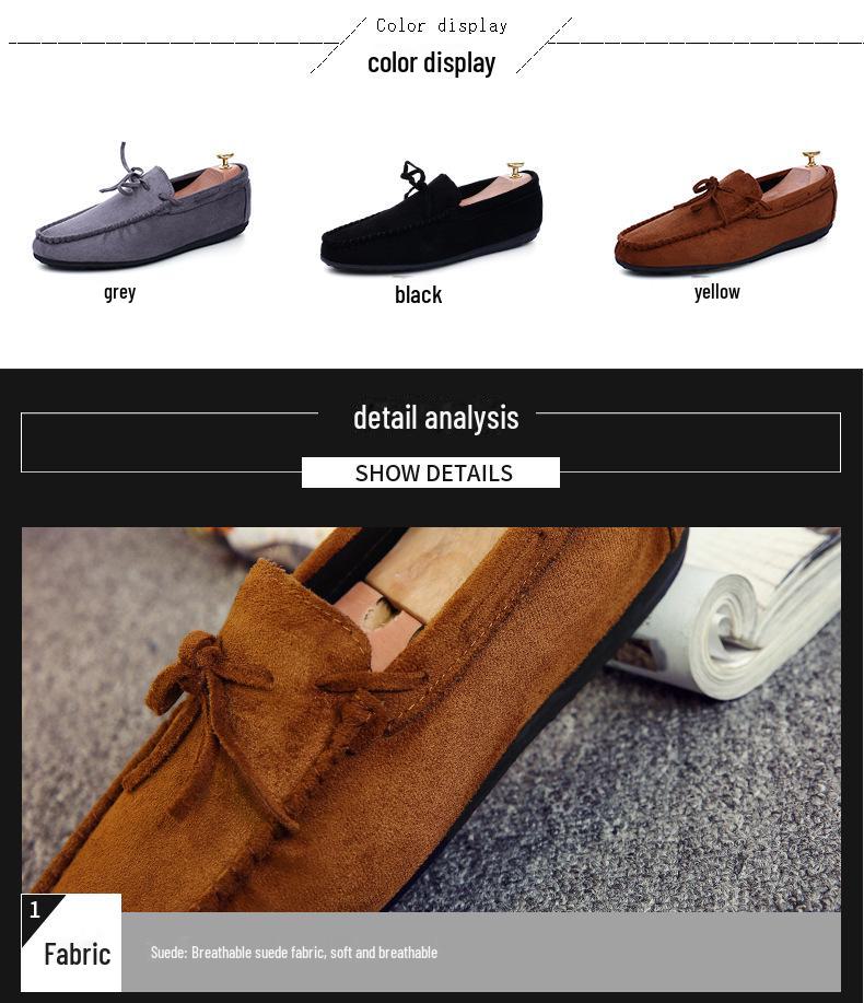 Herrskor 2024 Frostat Andningsbart Slip-On Casual - Koreansk Stil