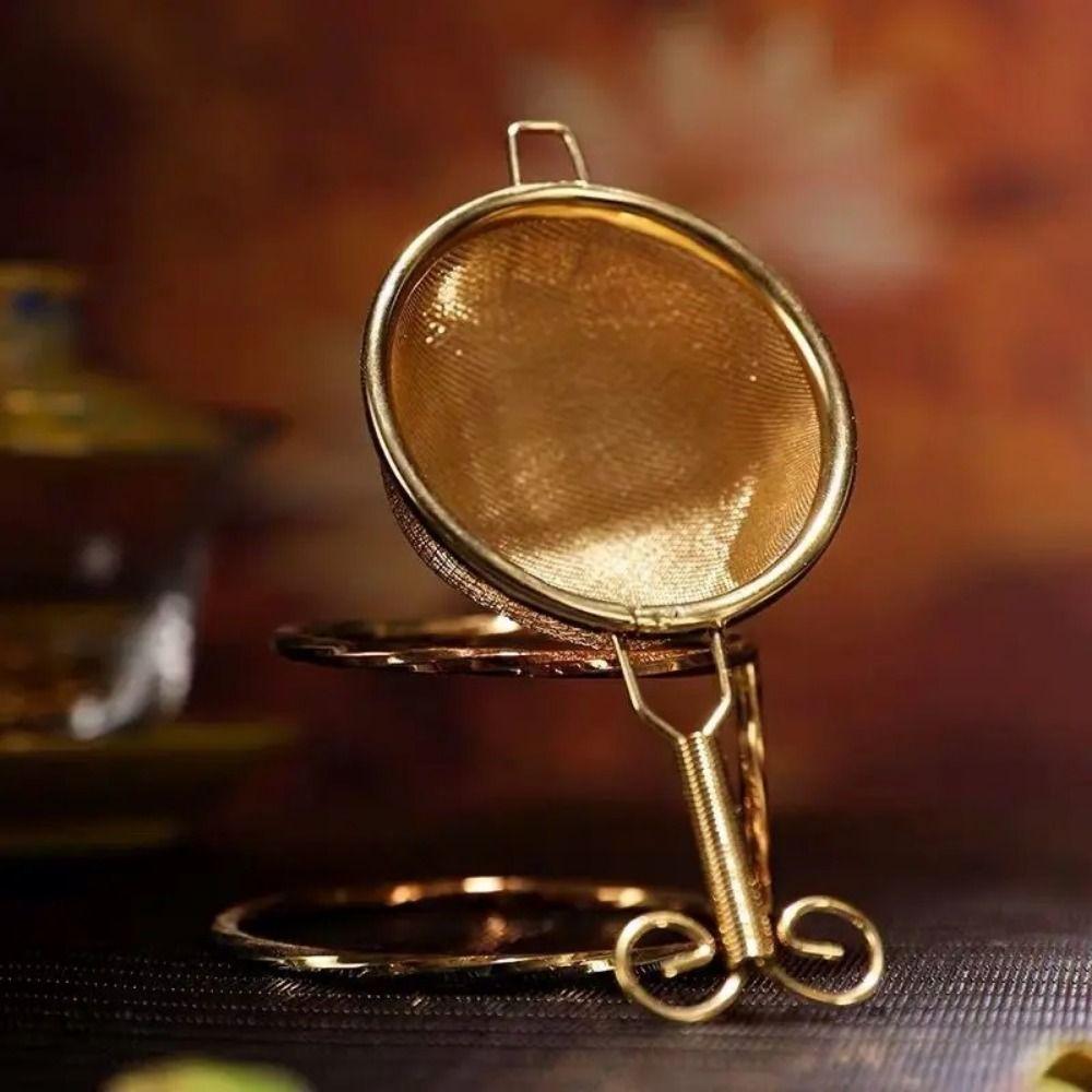 Cone Shaped Tea Strainer Stainless Steel Wire Skimmer Spoon Hand Small Mini Sieve  Vegetable