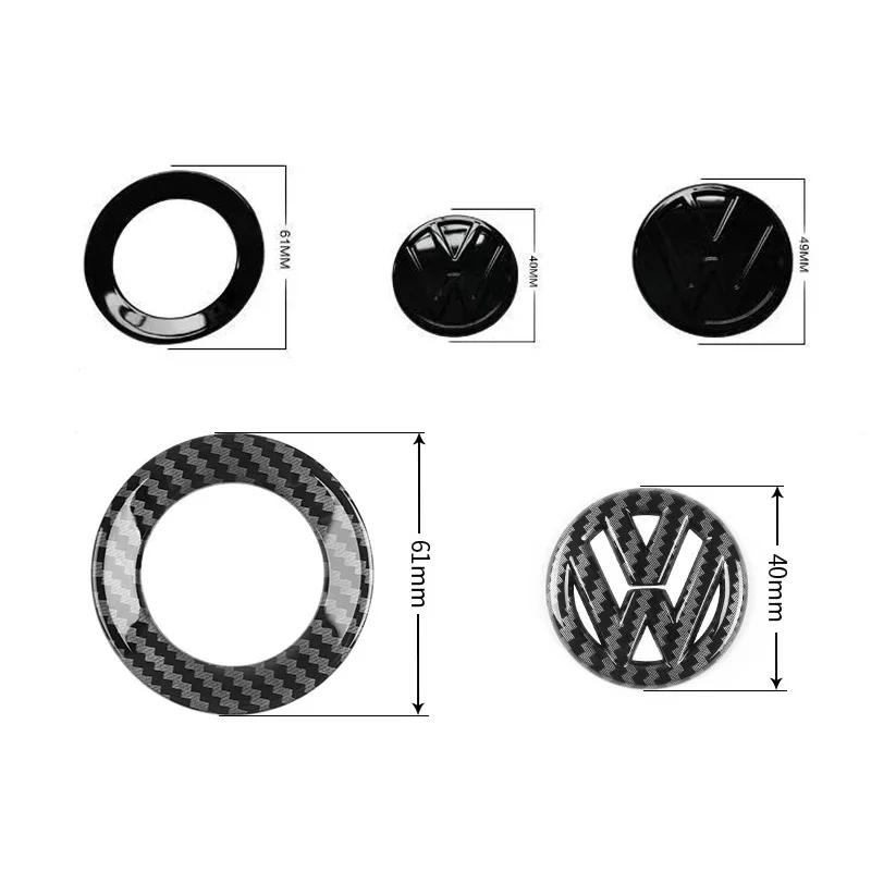 VW GTI GOLF 2026 Hot For VW VOLKSWAGEN Car Interior Steering Wheel Emblem Badge Stickers Accessories For Volkswagen GTI R-Line R