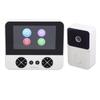 Wireless Video Doorbell System Dual Way Intercom 492.1ft Range Video Doorbell Camera with 4.3 Inch
