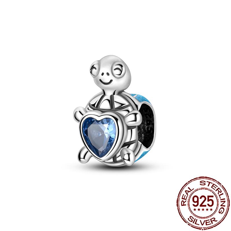 Uroki Oceanu Miedziana Rozgwiazda Muszla Ślimaka Ośmiornica Żółw Morski Ryba Koraliki Pasują do Bransoletki Naszyjnika Kobiety DIY Biżuteria