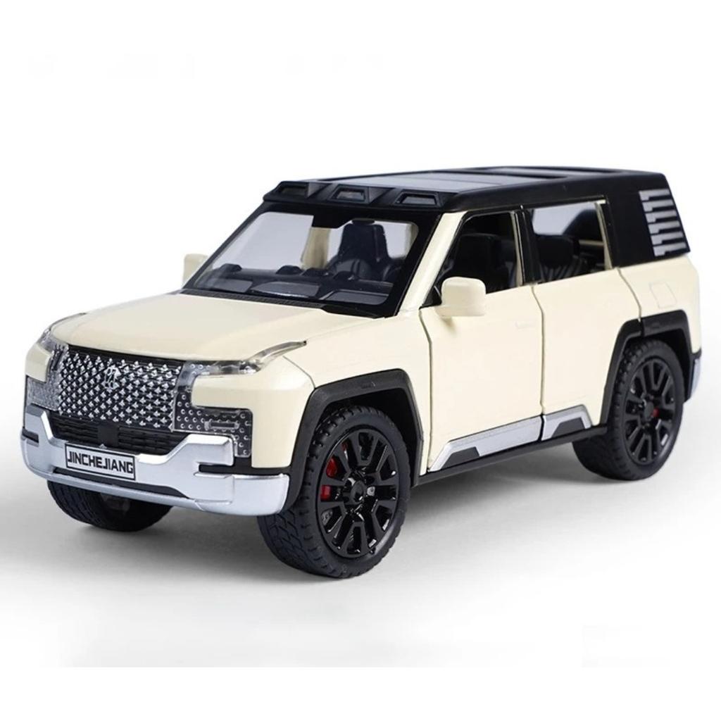 1/32 BYD Look UPAT U8 SUV Alloy Die Cast Toy Car Model Sound and Light Pull Back Children's Toy Collectibles Birthday Gift