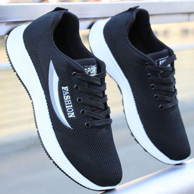 Comfortable Casual Shoes, Men's Running Shoes, Sports Shoes, Running Shoes, Breathable Mesh Shoes