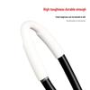 White Heat Shrink Tubing with Adhesive, 3/4x Shrinkage for Data Cable Protection, 3x4x Double-Wall Insulating Sleeve