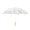 New simple and fashionable small and fresh 16-bone straight rod umbrella handle long handle umbrella with printed umbrella