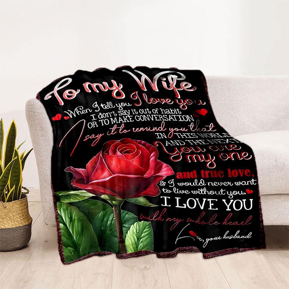 Stained Glass Rose Flannel Blanket,Lightweight,Office Blanket,Sofa Blanket,Comfortable Blanket