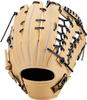 ZETT Winning Road Softball Pastel Brown X Black Size 7 Glove, All-Around, Left-Handed Throw, (3219), (BRGB33530F)