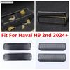 Car Seat Bottom Foor Air AC Outlet Protection Dust Cover Anti Blocking Cover Kit Interior Accessories For Haval H9 2nd 2024 2025