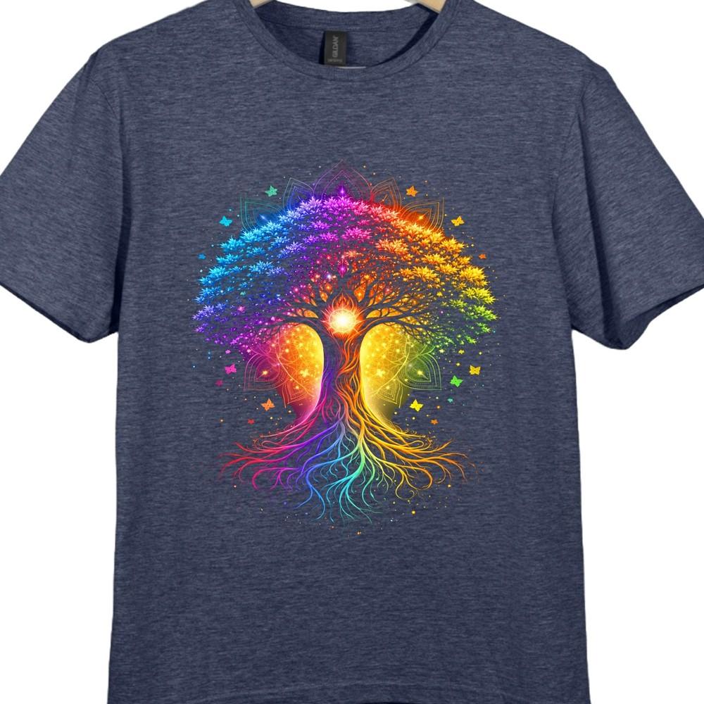 Tree Of Life TShirt Unisexdala Yoga Meditation Hippie Boho Lover Gift Graphic Tee
