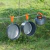 Huilingyang Outdoor Camping Cookware Set (Pot, Pan, Kettle)