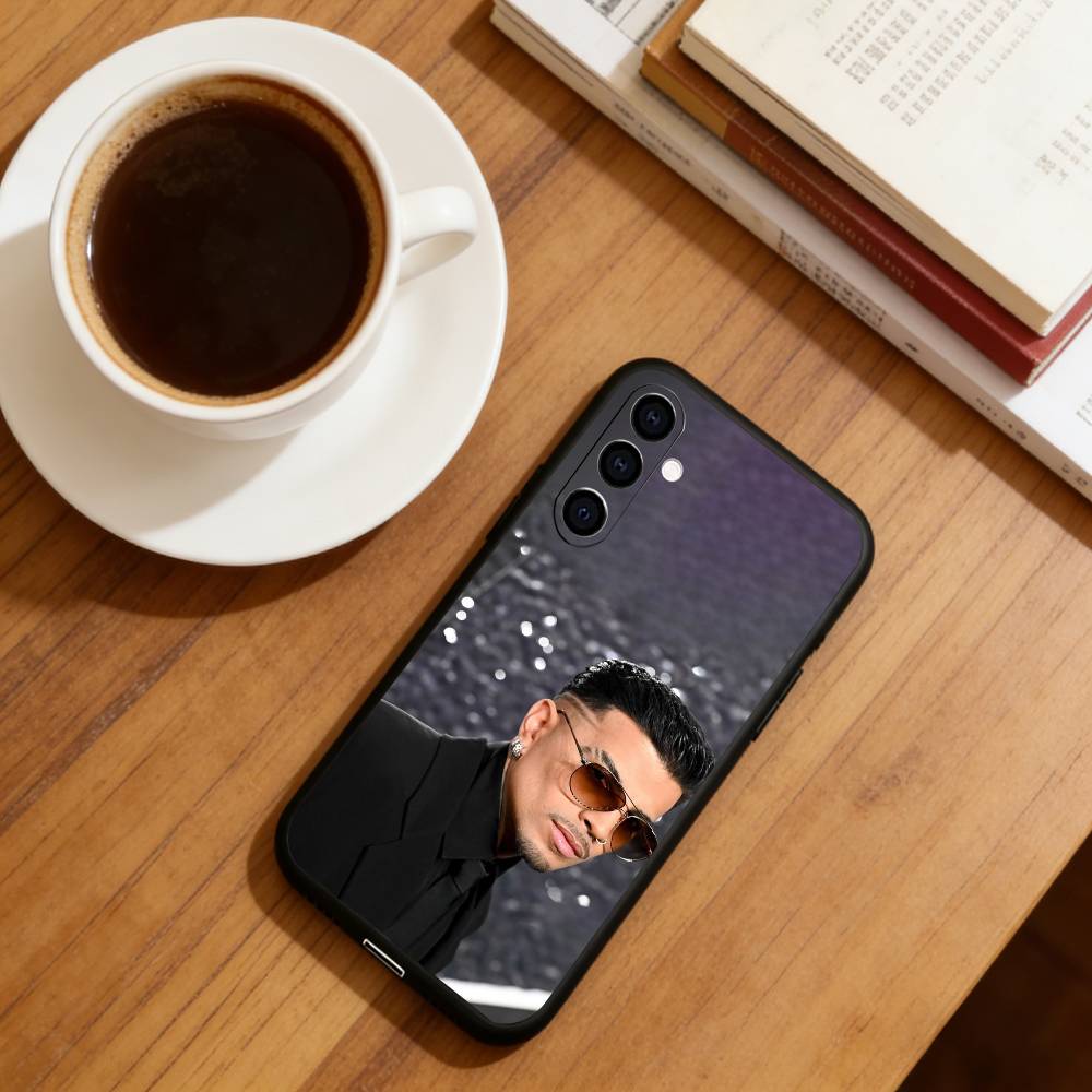Singer R-Rauw Alejandro Phone Case For Samsung Galaxy A73,A72,A71,A70,A53,A52,A51,Others Soft Black Cover