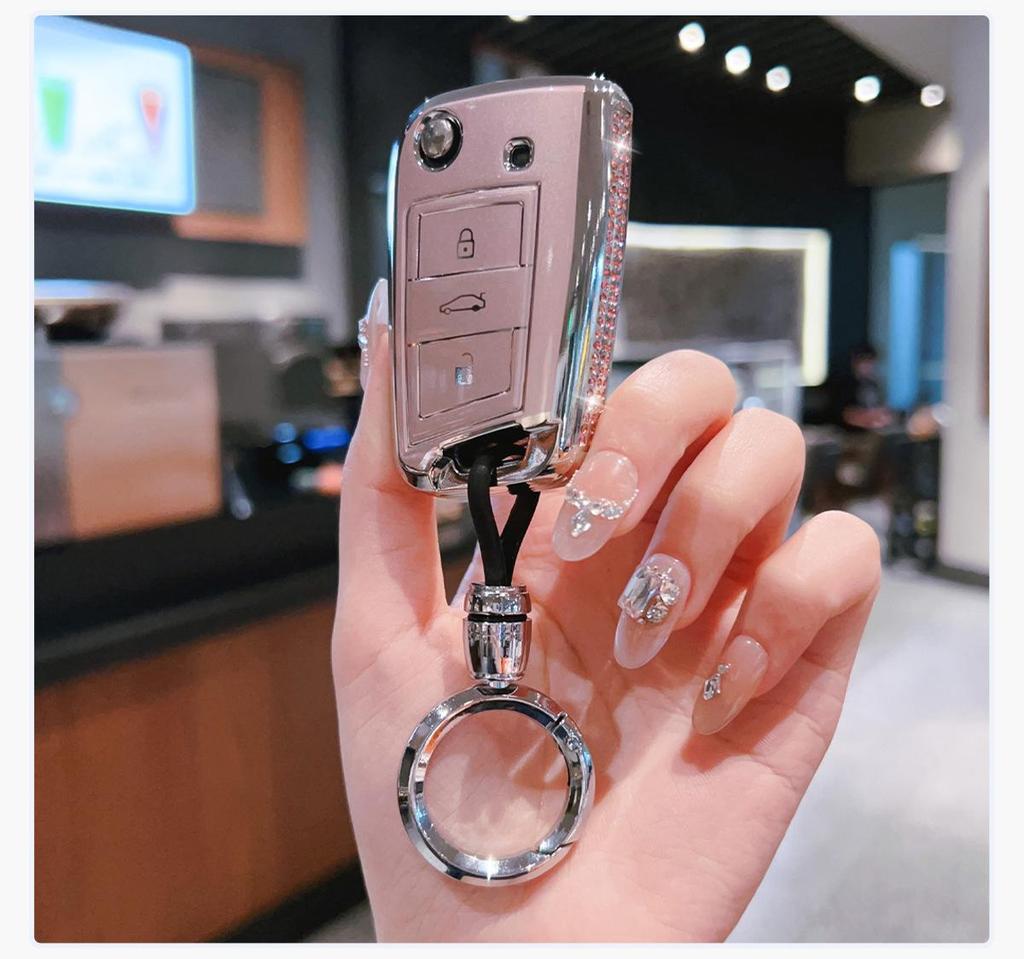 Volkswagen ID.3/ID.4/ID.6/ID.7 CROZZ Key Case Protective Buckle for Women