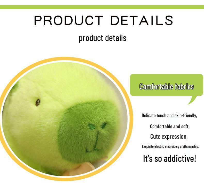 Capybara Plush Doll: Cute and Calming Toy