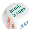 2 Pieces Acrylic Drinking Dices Funny Creative for Traveling Wedding Adults