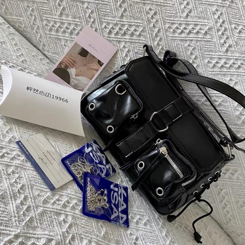 Underarm Baguette Bag A Niche Design Motorcycle Bag A Versatile Single-shoulder Crossbody Bag
