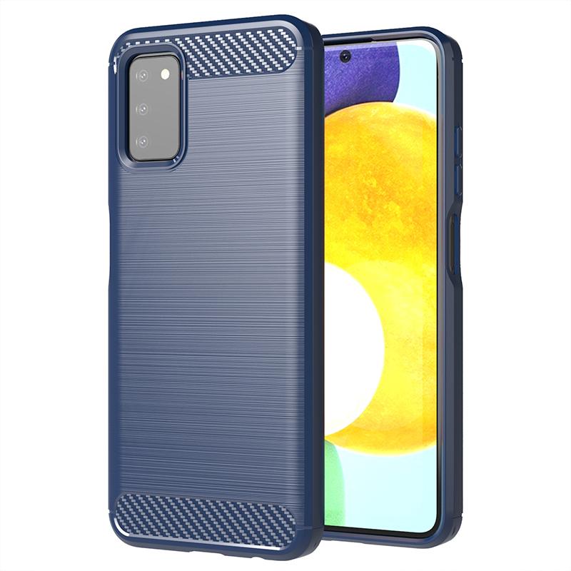 For Samsung Galaxy A03s Case Shockproof Bumper Carbon Soft Silicone Cover For Samsung Galaxy A 53 52 13 52s 34 03s 54 04 5G Case