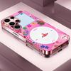 Pink phone sticker Madam pink  Glass  PhoneCase for Samsung Galaxy S26 S25 S24 S23 S22 S21 FE Ultra Plus Dropresistant Female