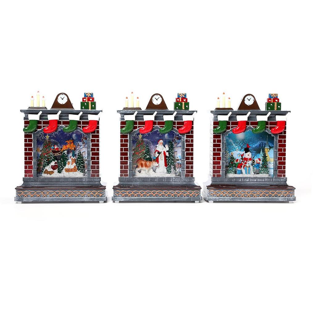 Cross-border Christmas Music Box with Crystal Ball - Perfect Holiday Gift for Children