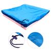 120x120x20cm 210D Oxford Cloth Sandpit Cover Square Pool Cover with Drawstring Sandbox Cover