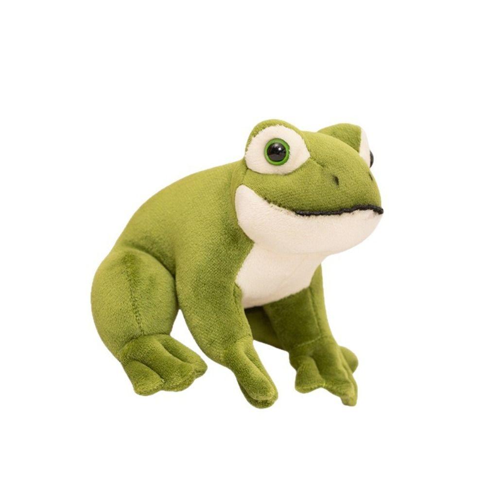 Cartoon Anime Mini Frog Plush Doll Collection Cartoon Frog Stuffed Toy  Christmas