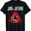 Jiu-Jitsu Trójkąt Gracie, BJJ, Chwyty, MMA, Koszulka do Walki