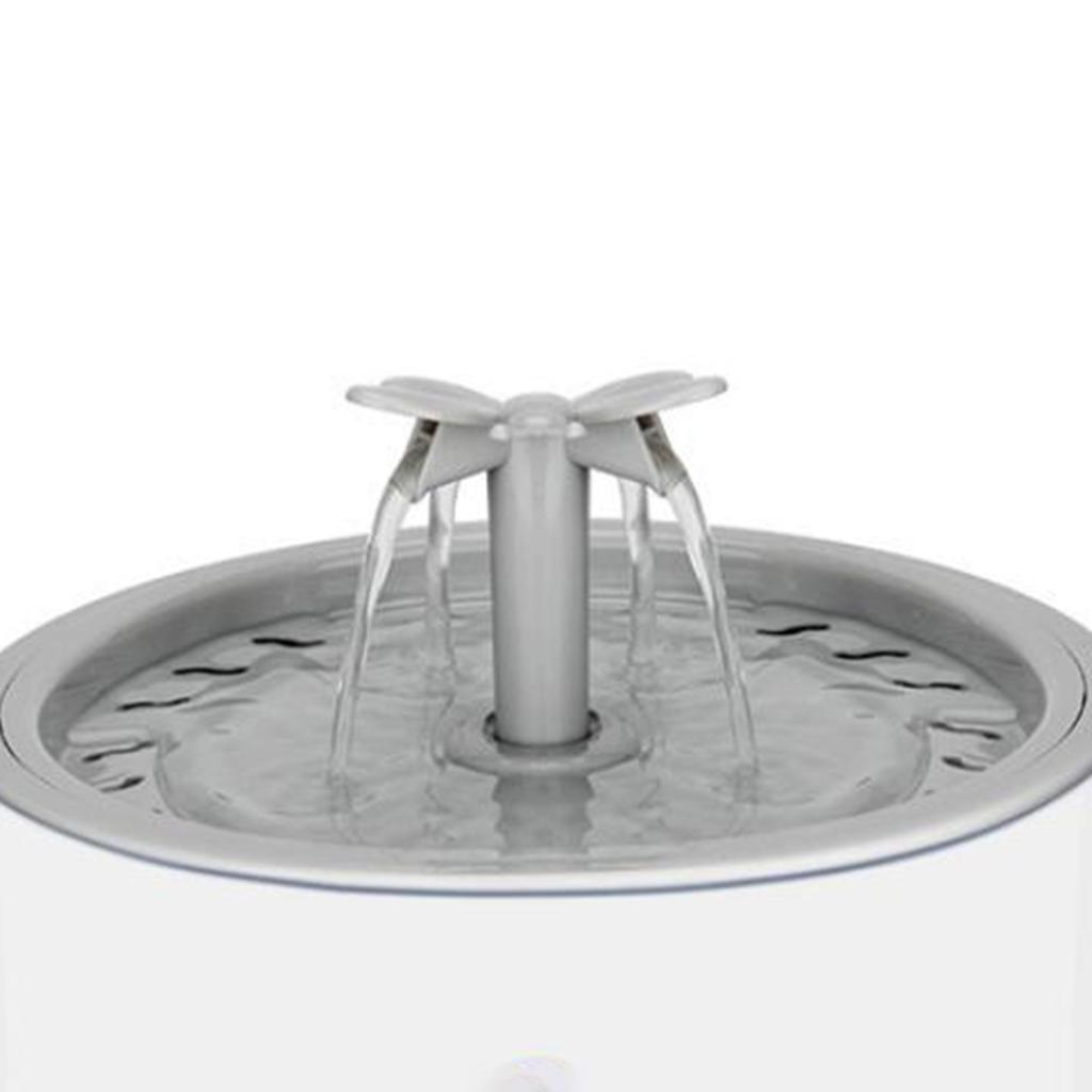 2021 New 2.6L Cat Drinking Fountain Electric Water Dispenser Circulating Filtration   Feeder Bowl for Pets Cats