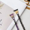 Butterfly Alloy Fashion Watch Bands for Watch 10/9/8/7 IWatch 40/42/44/45mm Bangle Design Press Buckle Full Color Printing